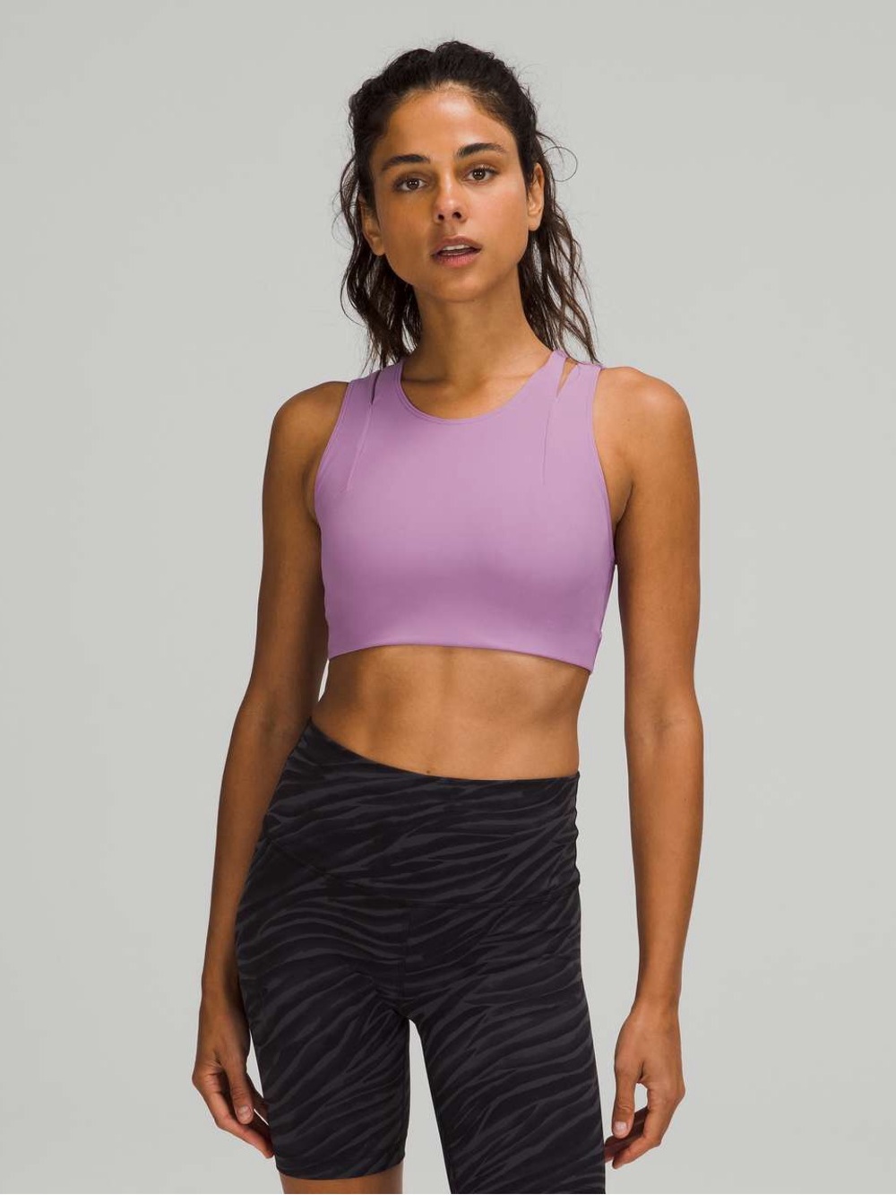 Lululemon Strong Front Bra *Medium Support B/C cup Wisteria Purple